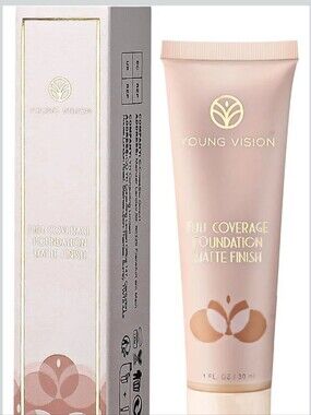 young vision Full Coverage Matte Foundation - in 01